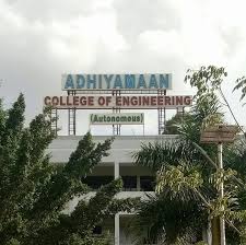 Adhiyamaan College of Engineering (Autonomou